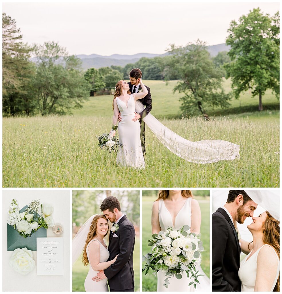 Mountain Wedding at McGuire's Millrace Farm with Erin and Garet