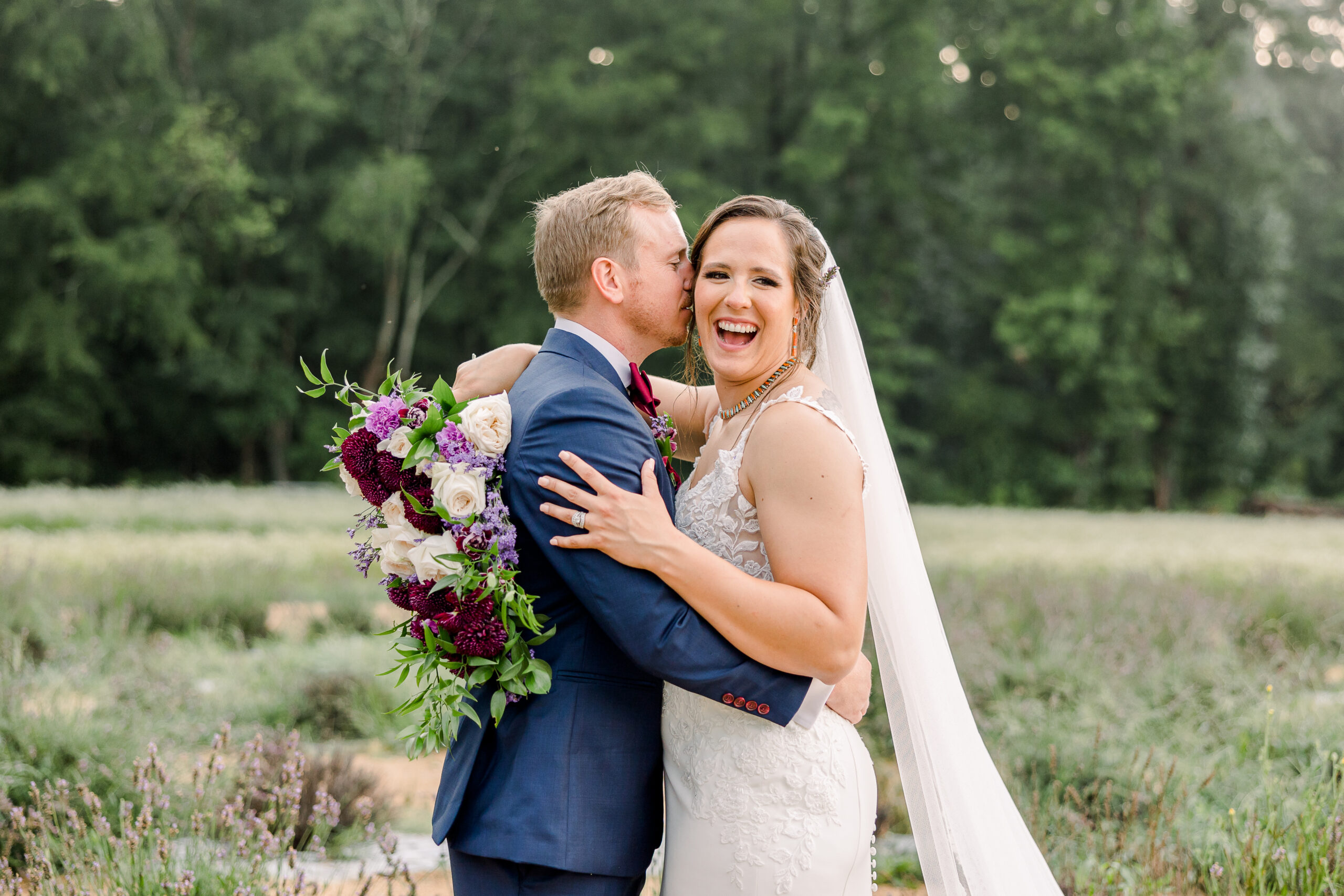lavender oaks farm wedding with elizabeth and kyle