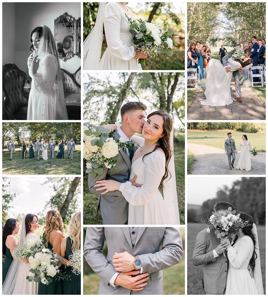 Sara and Dalton's North Carolina Mountain Wedding at McGuire's Millrace
